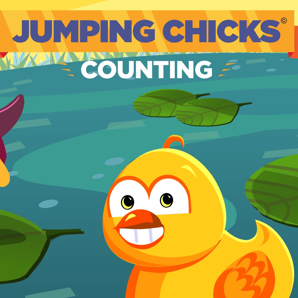 Jumping Chicks Counting