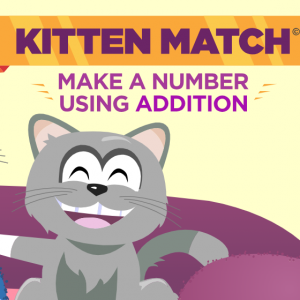 Kitten Match Addition